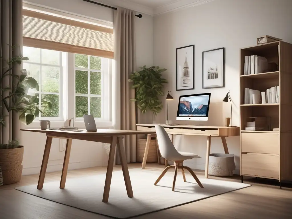 Técnicas adaptativas para homeschooling en entorno sereno y minimalista de aprendizaje en casa